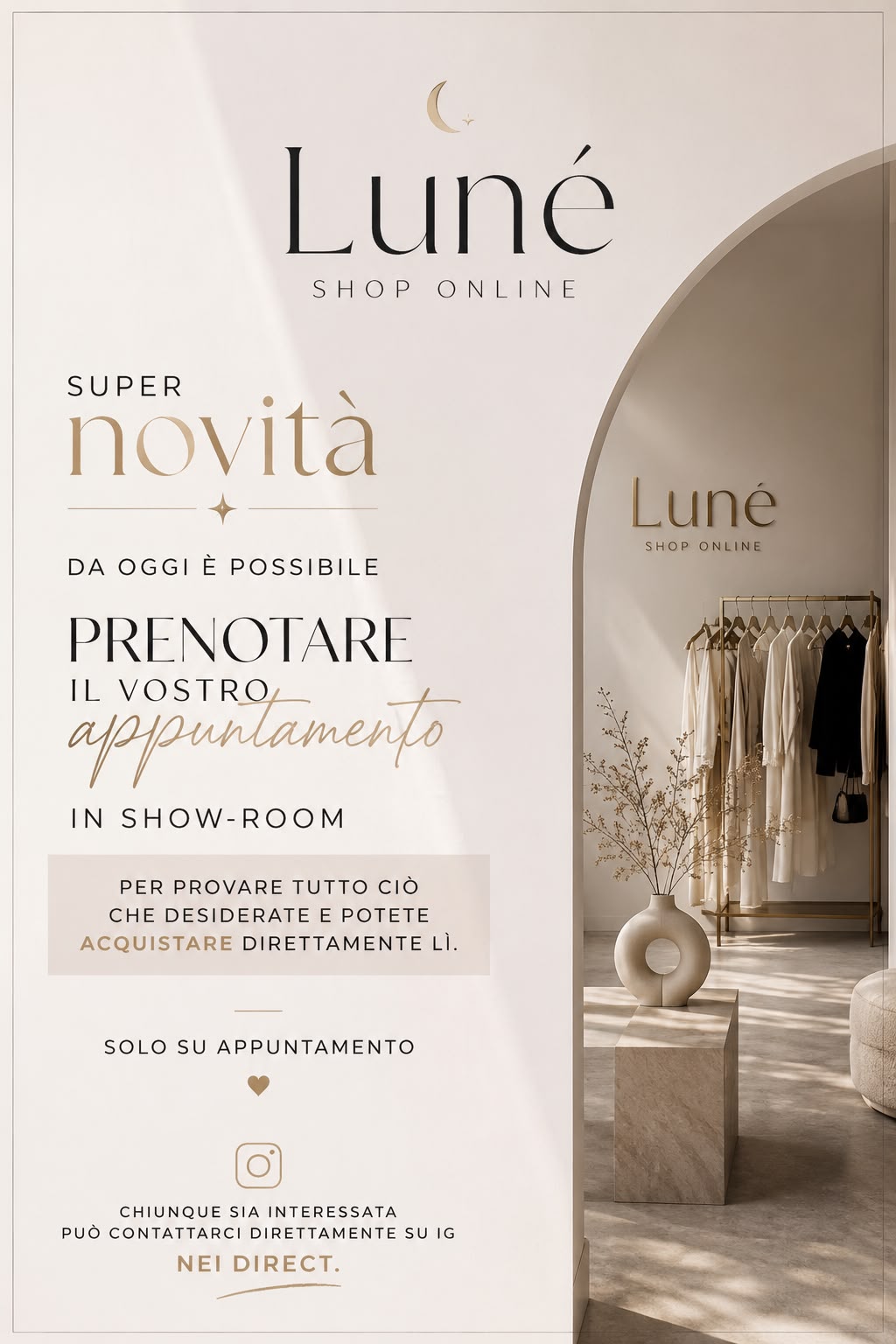APPUNTAMENTO IN STORE